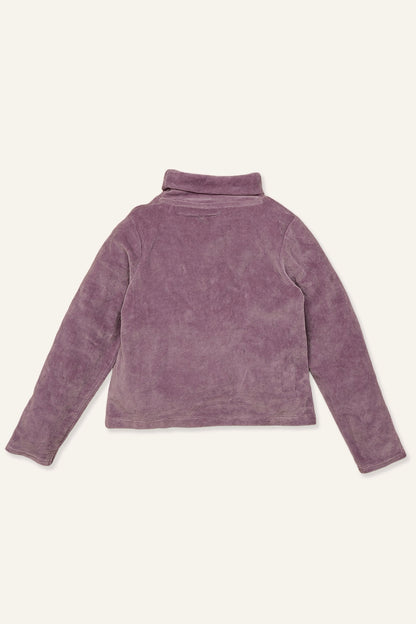 Girls Grey Solid Top