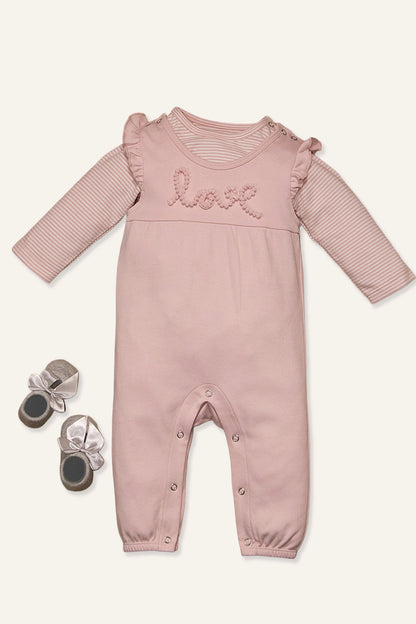 Baby Girls Pink Bodysuit