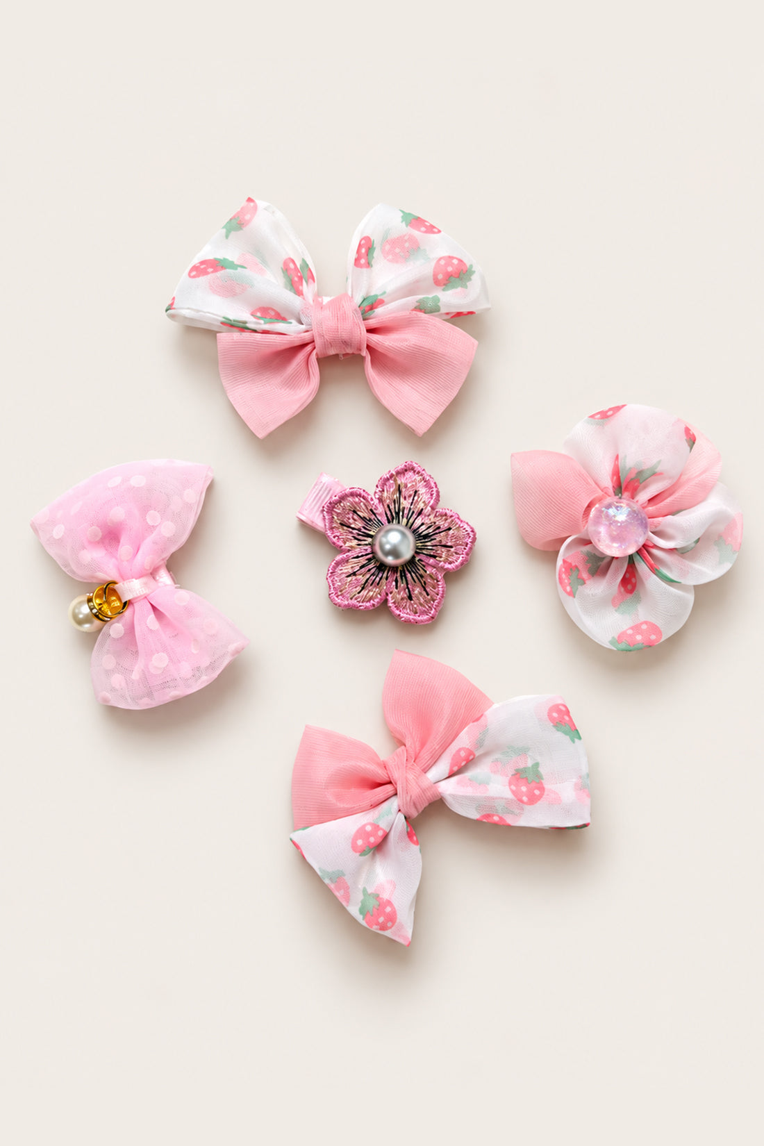 Girls Multicolour Metal Hair Clips