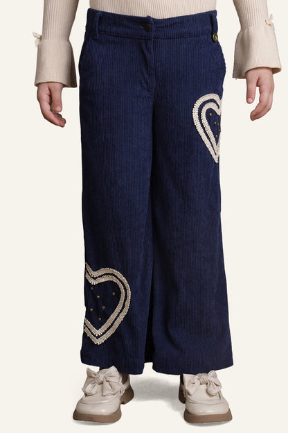Girls Blue Trouser – Regular Fit