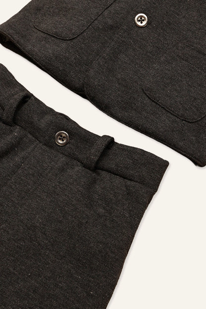 Baby Boys Grey Two Piece Suit