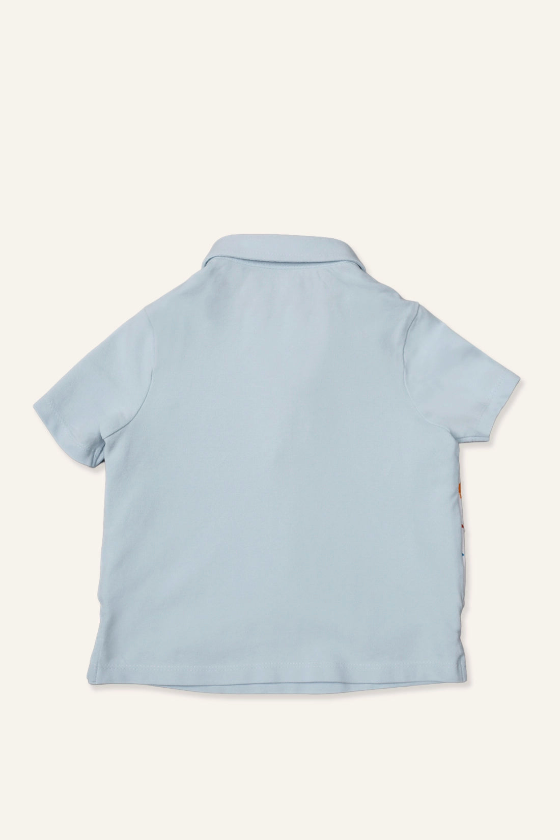 बेबी बॉयज़ ब्लू वास्कट अटैच्ड टी विथ शॉर्ट्स सेट