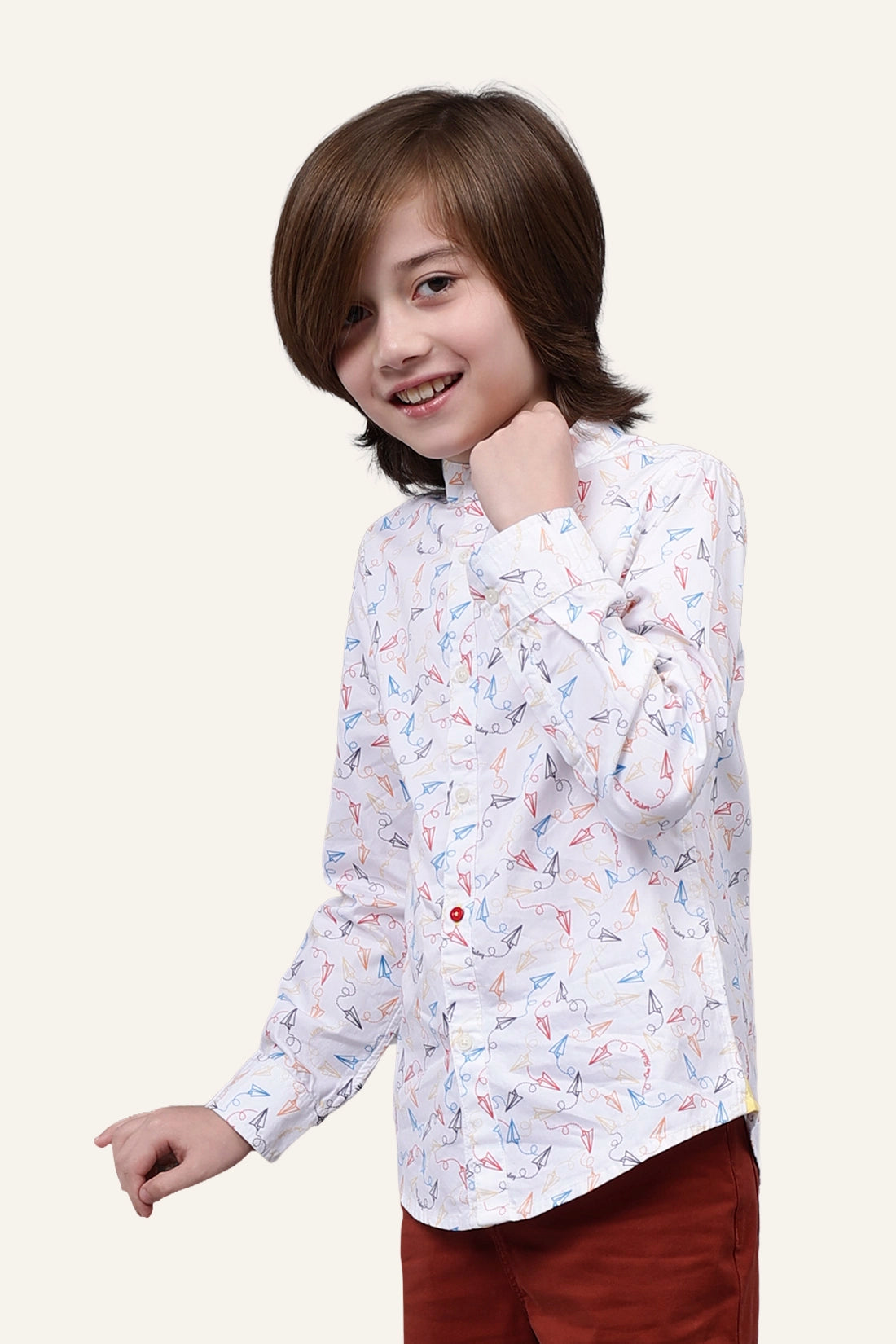 Boys White Shirt
