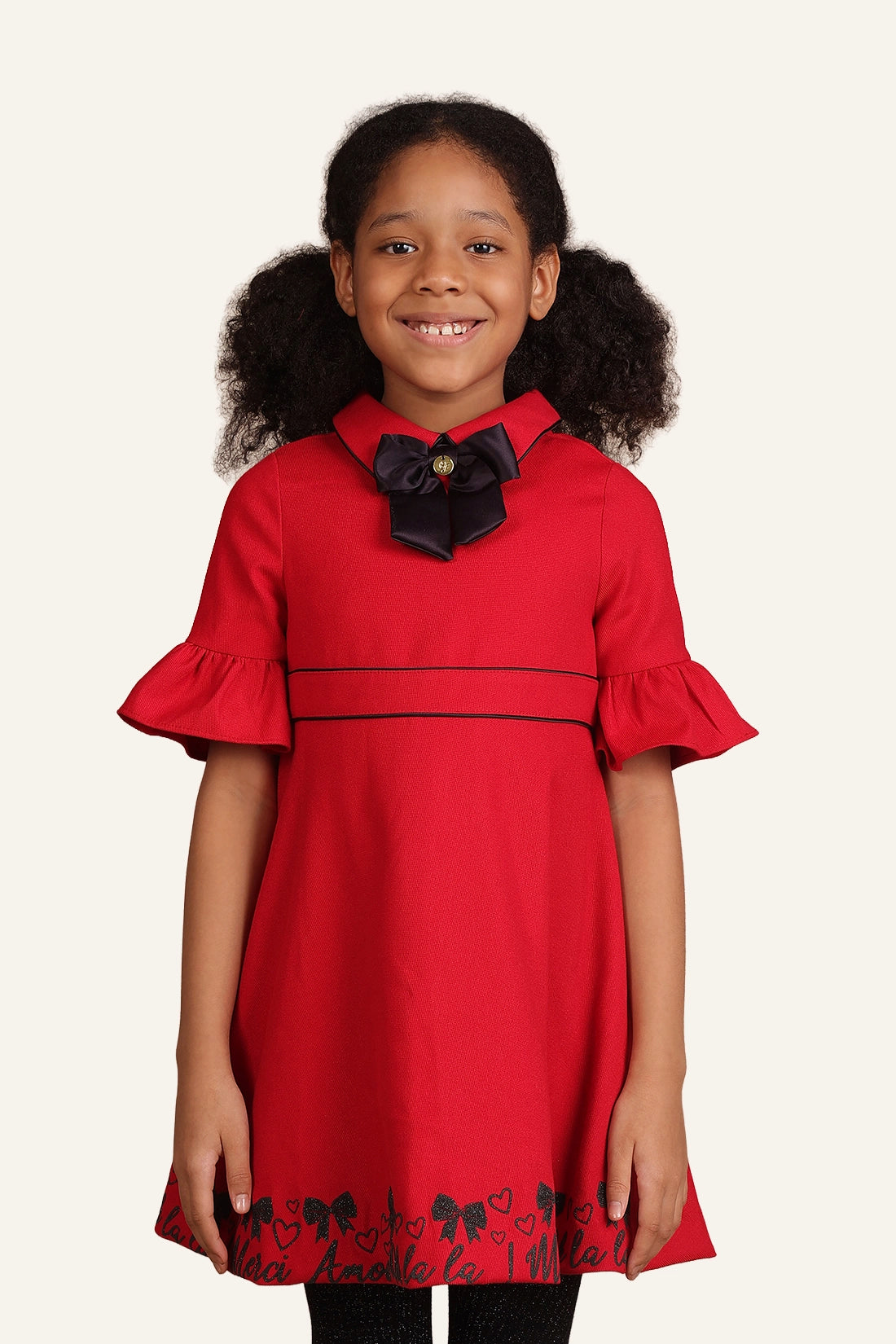 Girls Red Dress