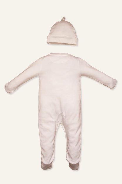 Baby Girls White Bodysuit