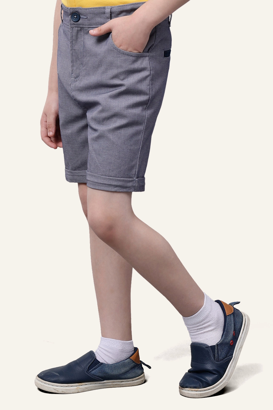 Boys Blue Abstract Short