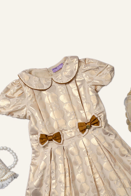 Girls Golden Apple Dress