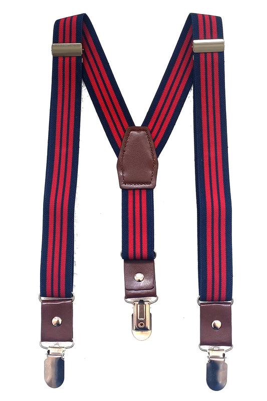 OF Red Stripes Suspender