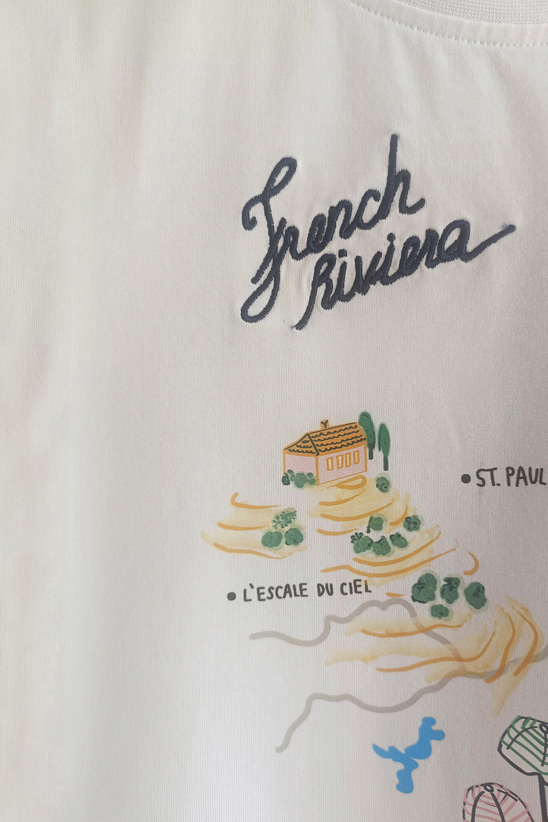 Boys White Tee With Big Graphic