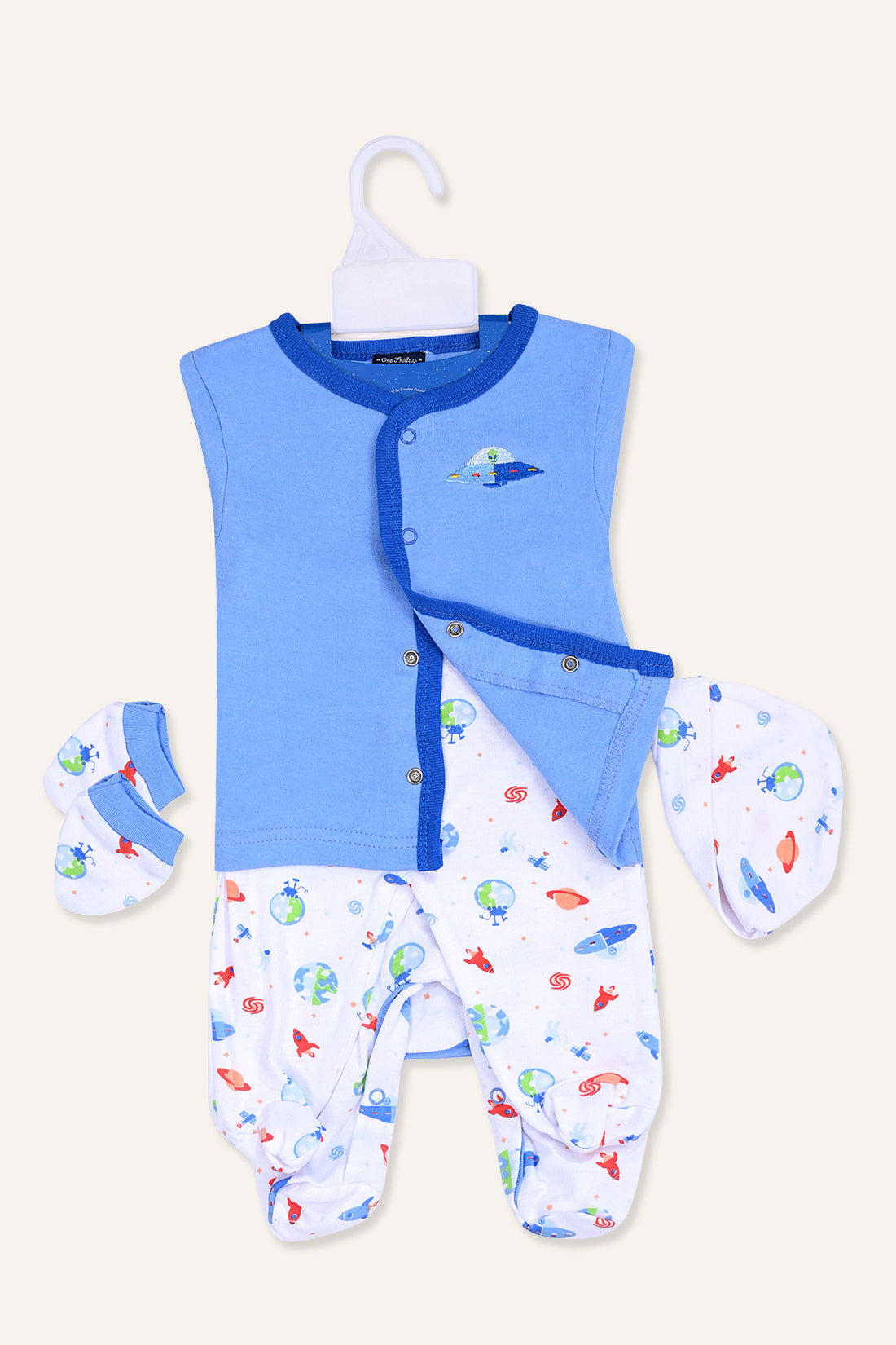 Baby Boys Blue With Multi Color Gift Sets
