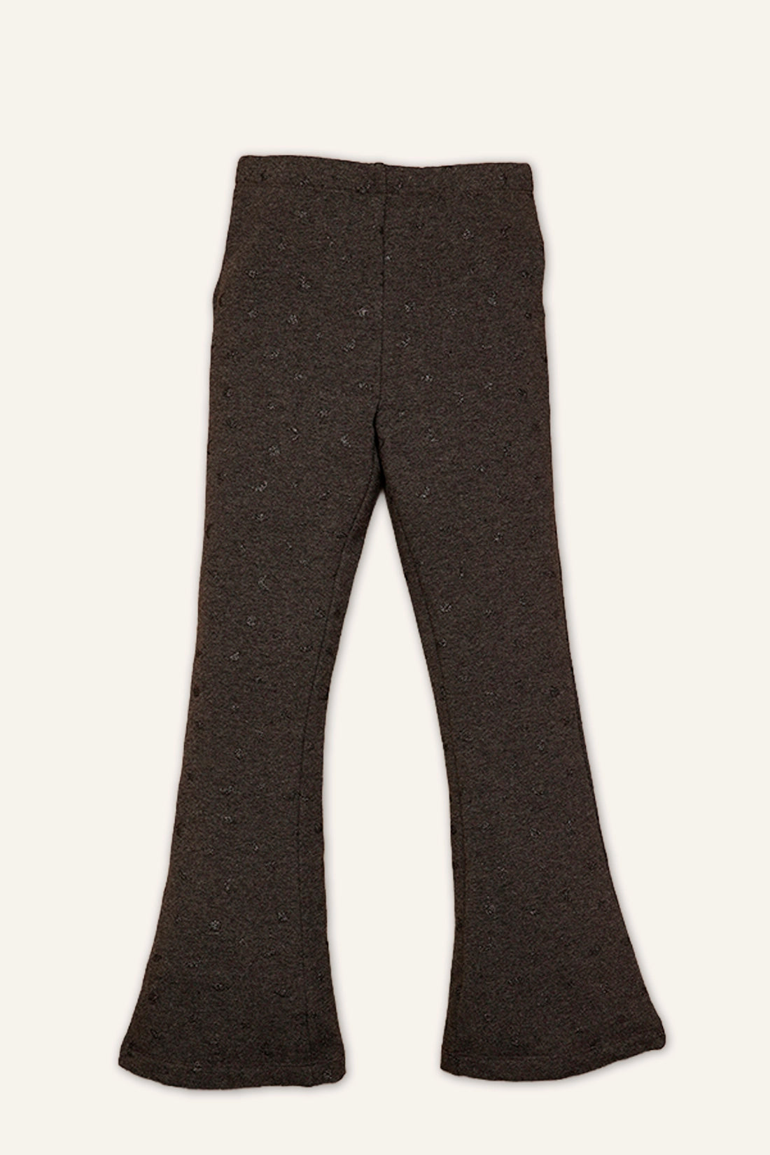 Girls Grey Glitter Print Legging