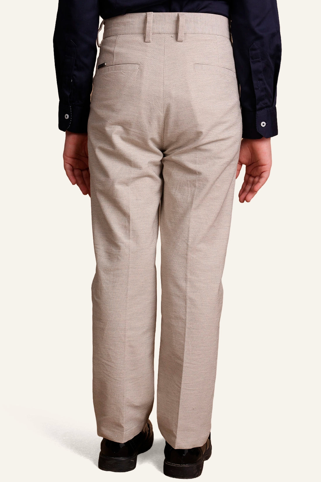 Boys Light Grey Trouser
