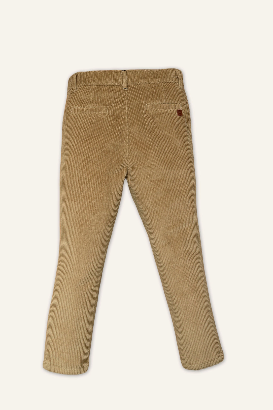 Boys Beige Corduroy Trouser