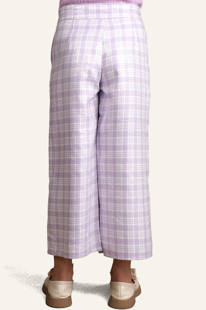 Girls Lilac Sequence Trouser