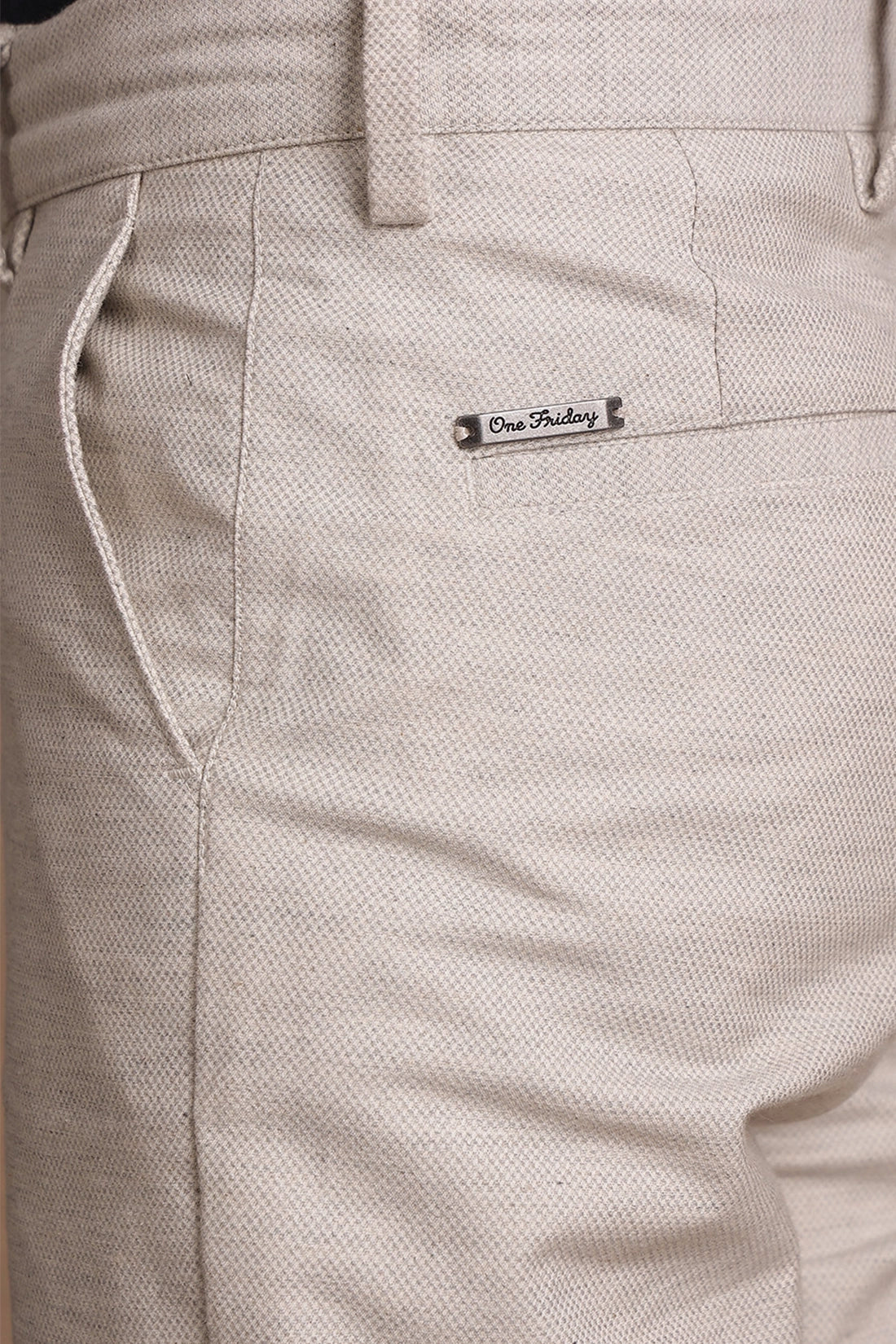 Boys Light Grey Trouser