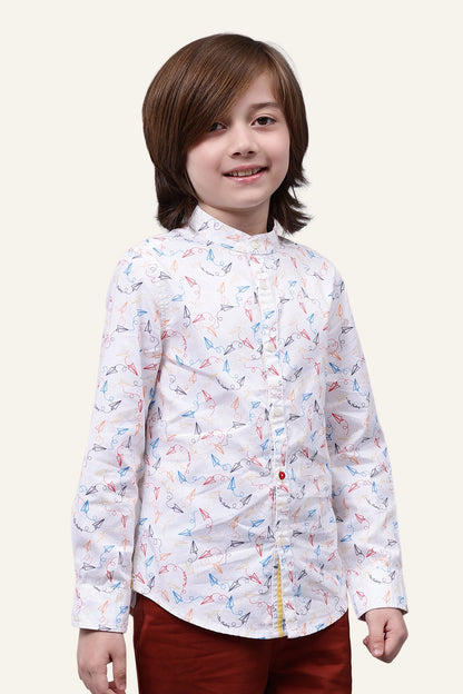 Boys White Shirt
