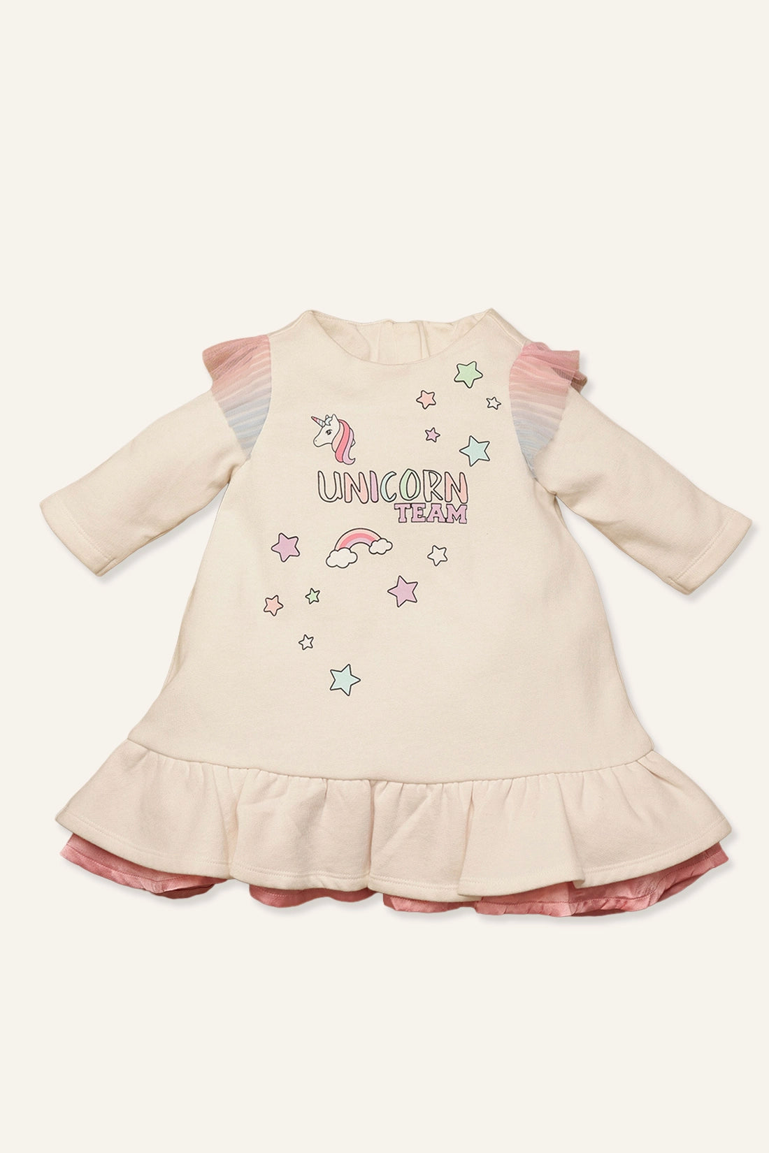 Baby Girls Off White Dress