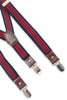 One Friday Red Stripes Suspender