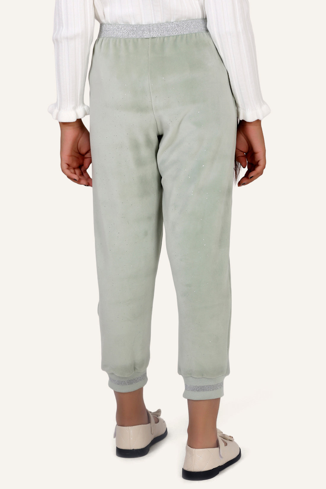 Girls Mint Relaxed Trouser