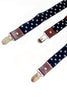 One Friday White Star Print Suspender
