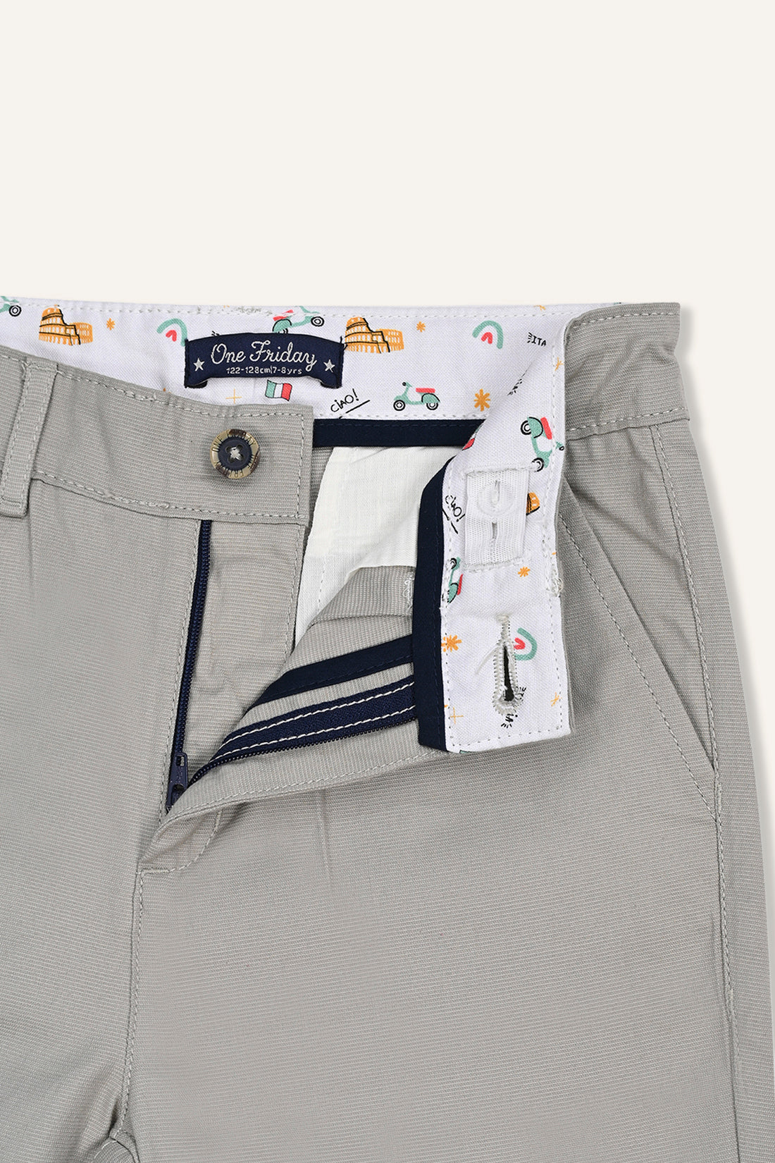 Boys Olive Trouser