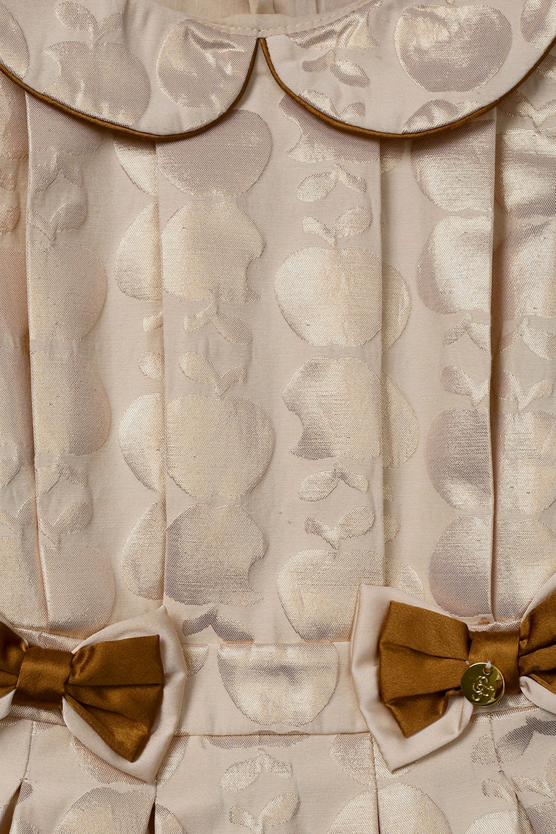 Girls Golden Apple Dress