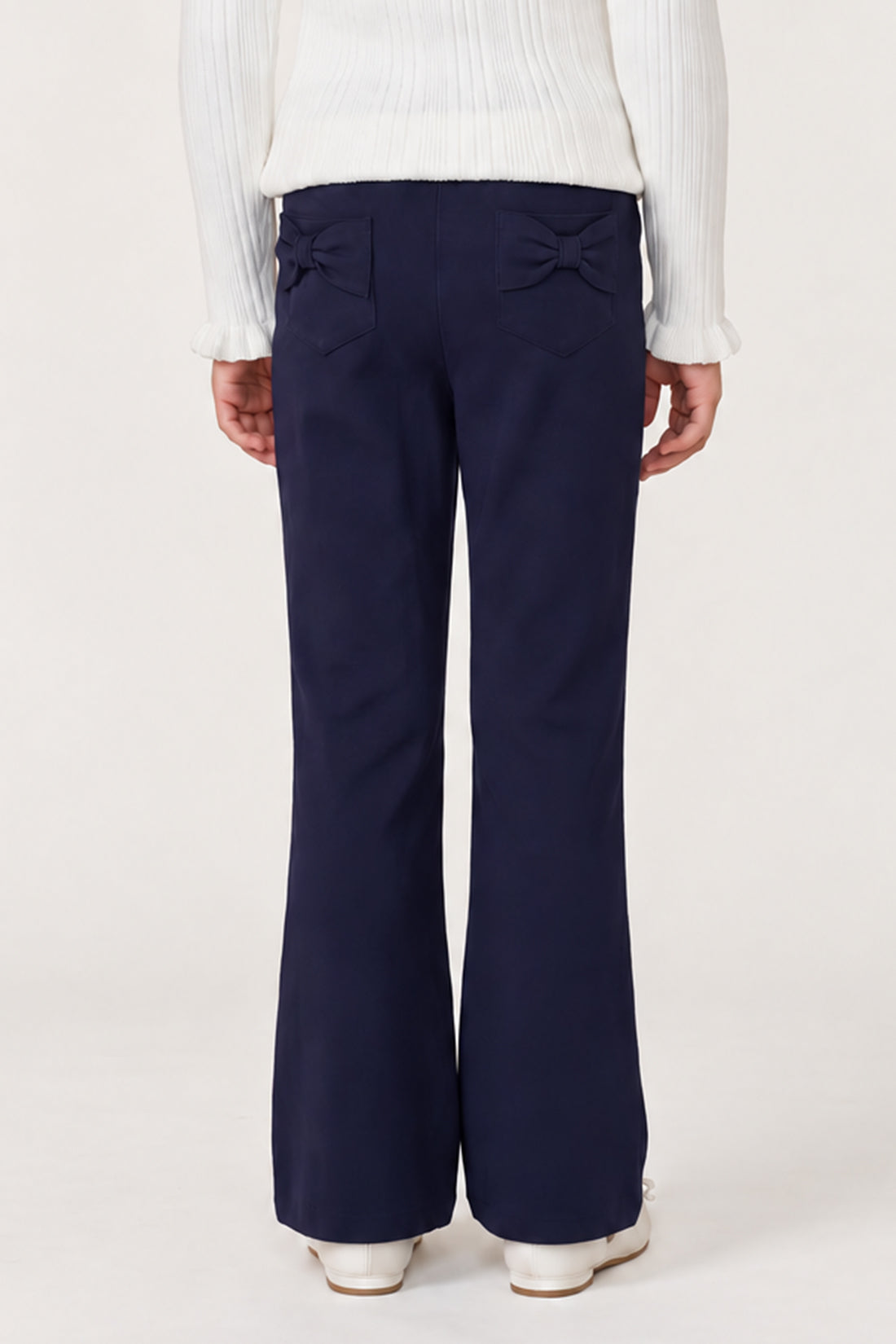 Navy Blue Tencel Ponte Roma Jeggings