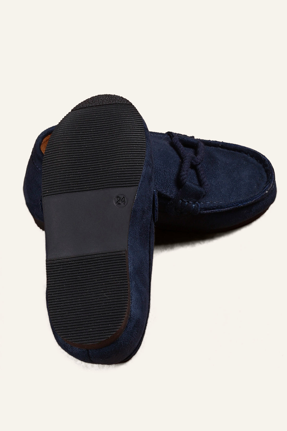Boys Navy Blue Formal Loafers