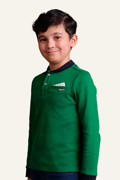 Boys Green T-shirt