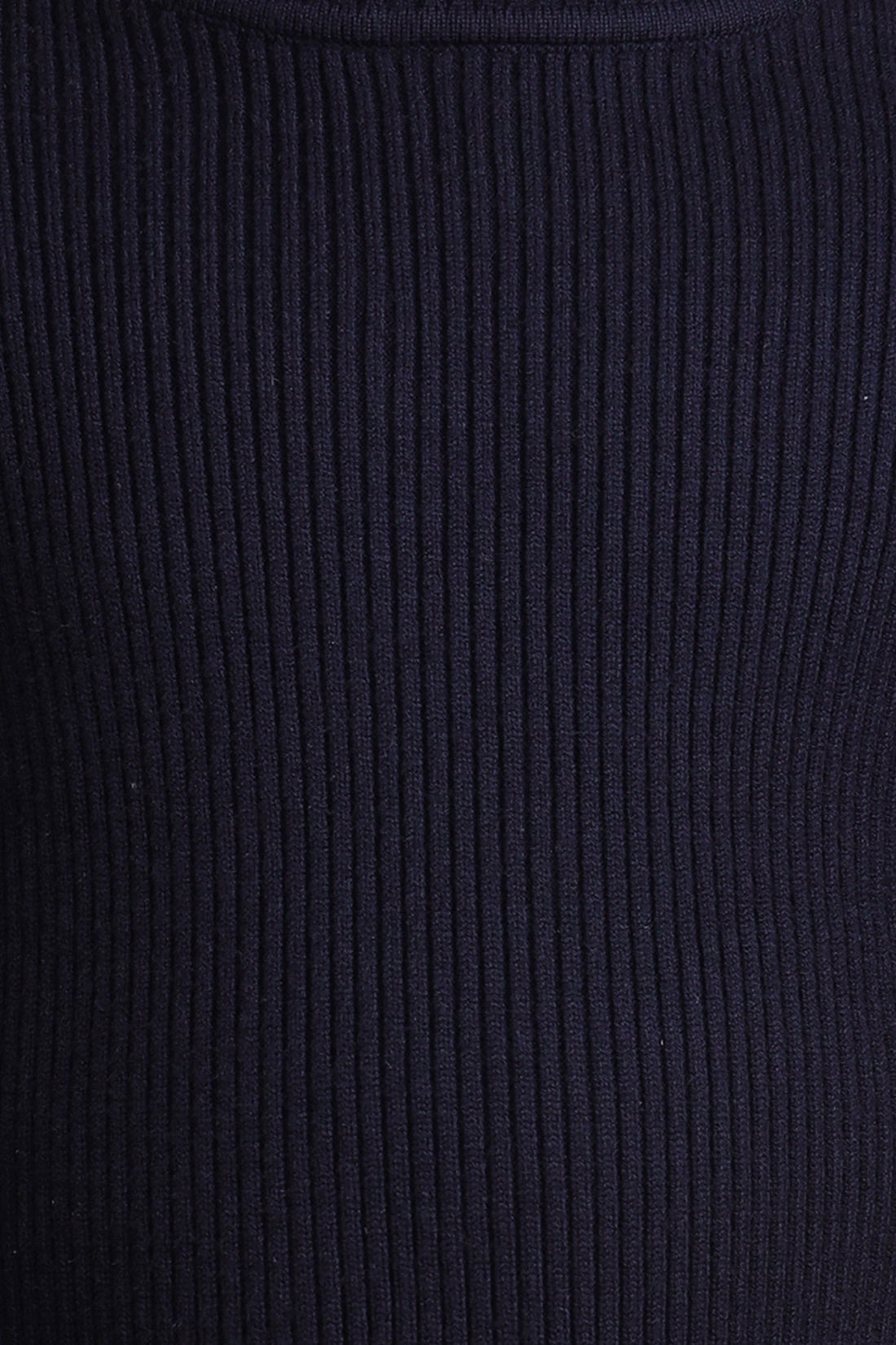 Boys Navy Blue Solid Jumper