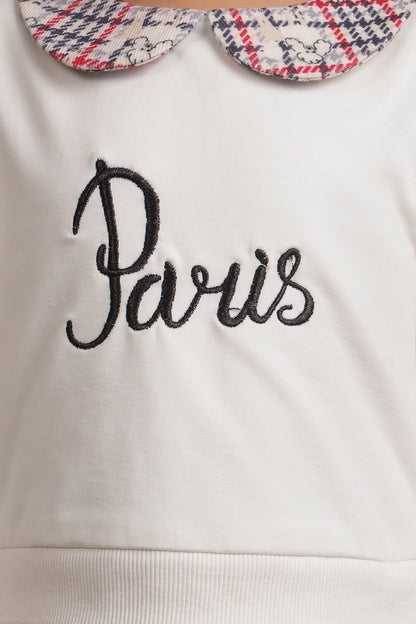 Baby Girls layered sweatshirt dress