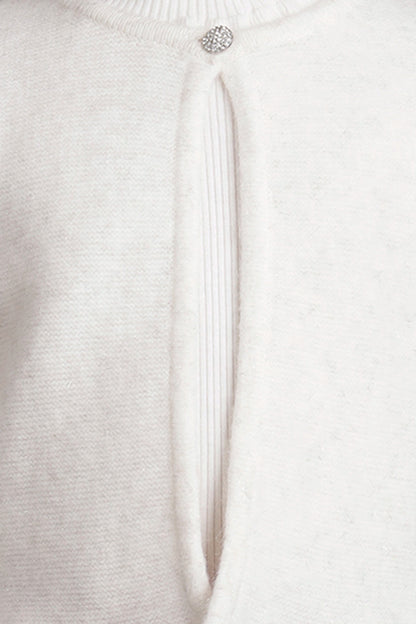 Girls Off White Cardigan