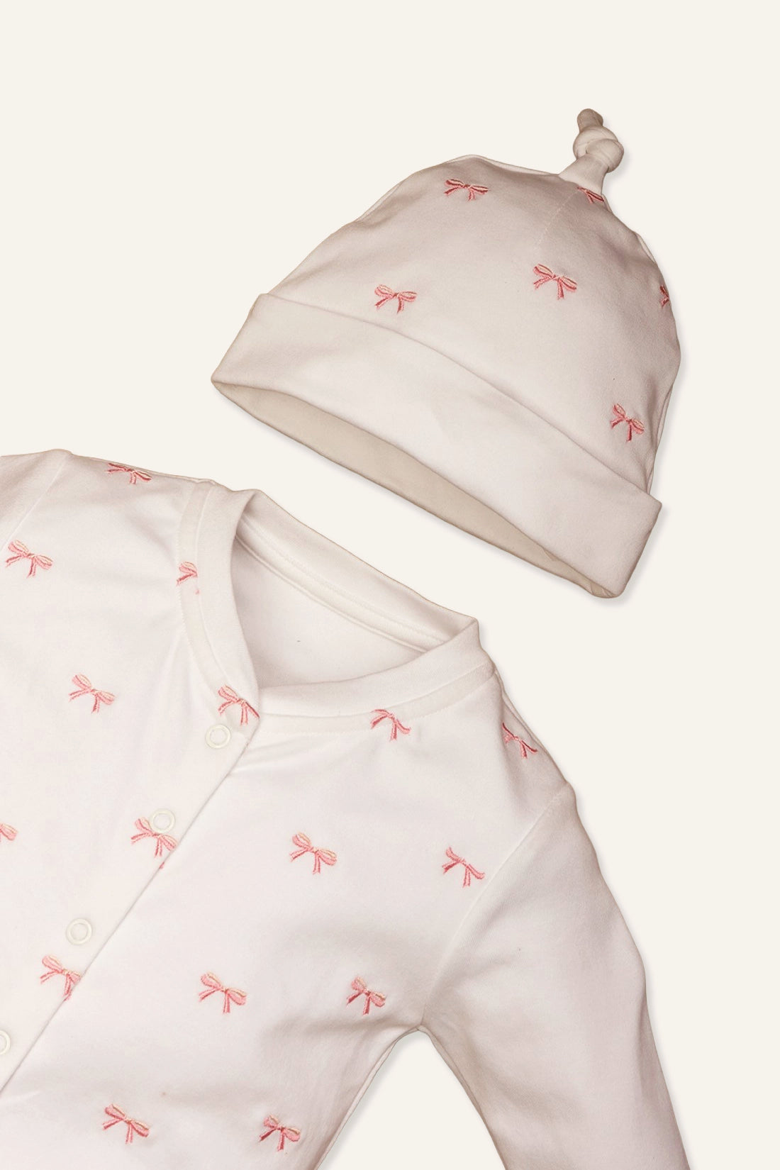 Baby Girls White Bodysuit