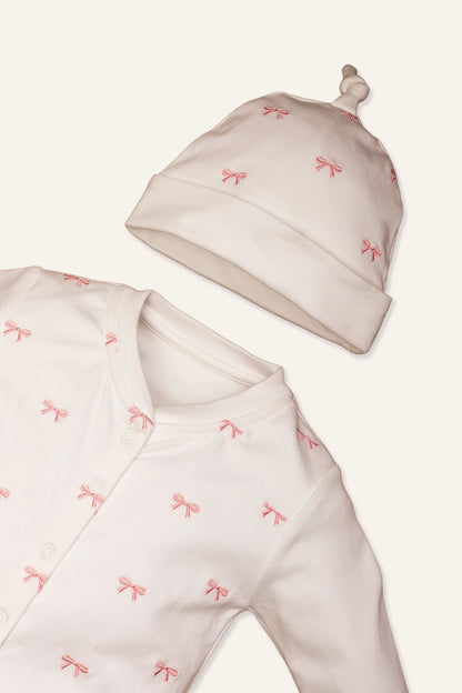 Baby Girls White Bodysuit