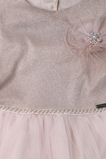 Girls Pink Charm Party Dress