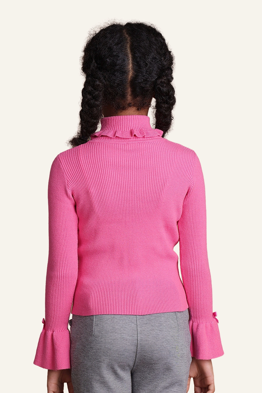 Girls Pink Jumper