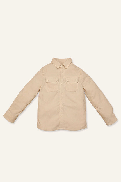 Boys Off White OverShirt