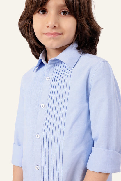 Boys Blue Casual Shirt