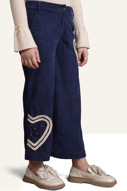 Girls Blue Trouser – Regular Fit