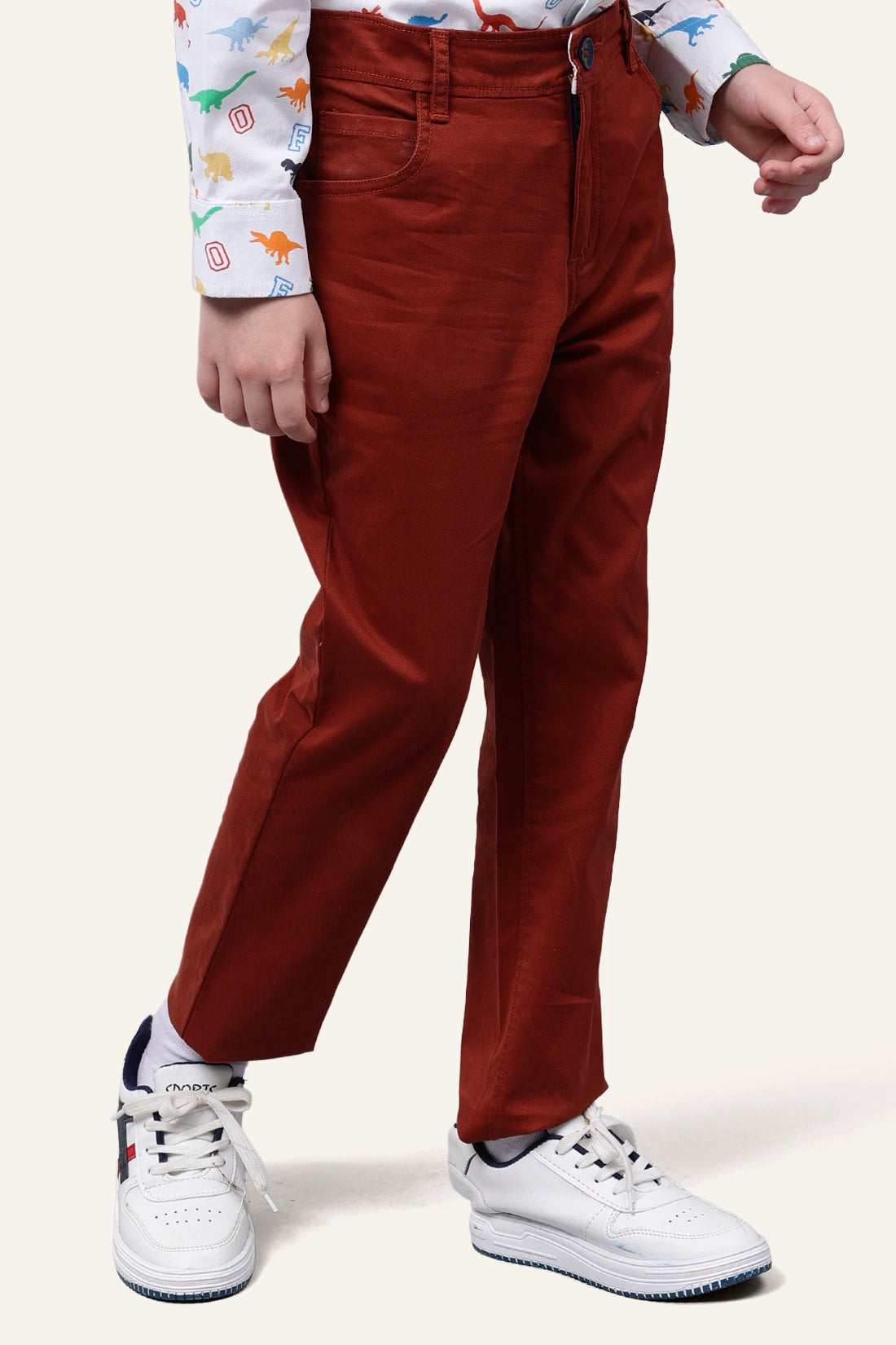 Boys Brown Trouser