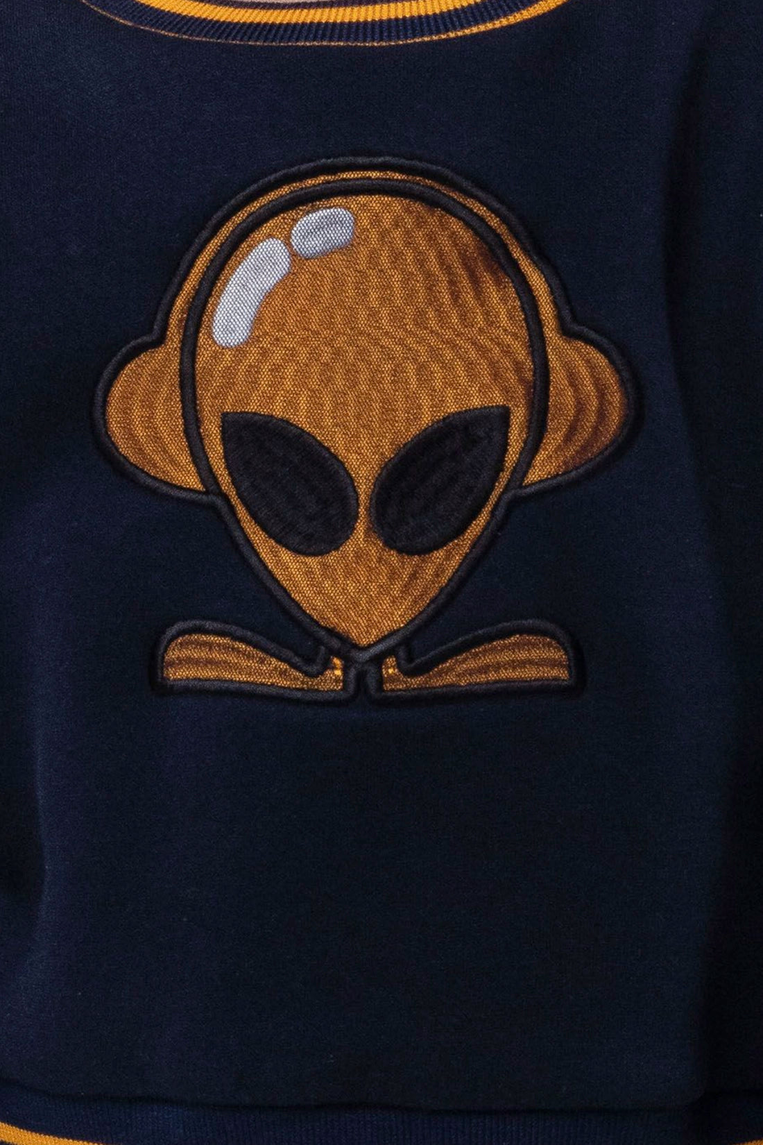 बेबी बॉयज के लिए नेवी ब्लू एलियन ट्रैक सूट (नवजात)