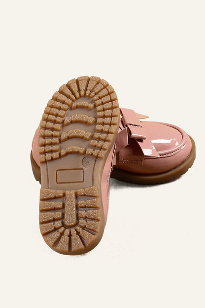Girls Pink Casual Loafers