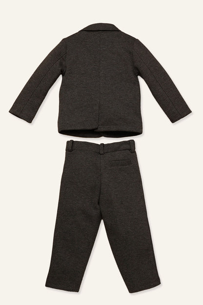 Baby Boys Grey Two Piece Suit
