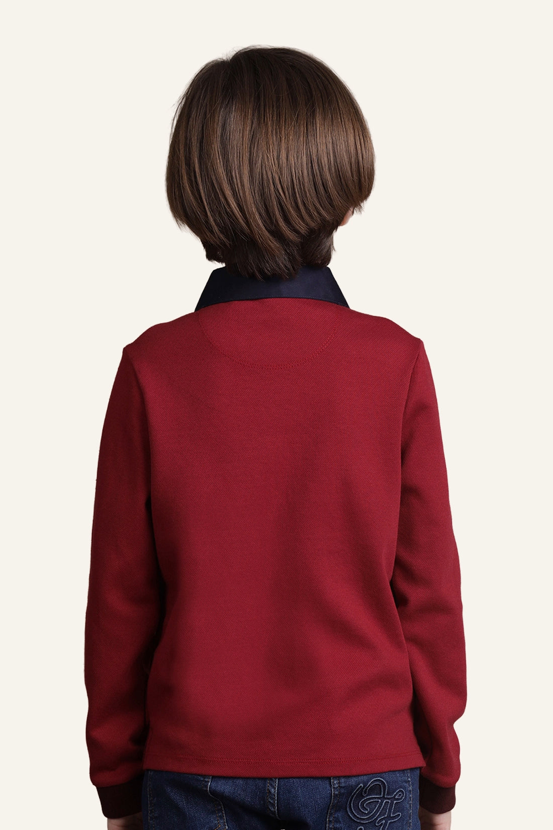 Boys Burgundy T-shirt