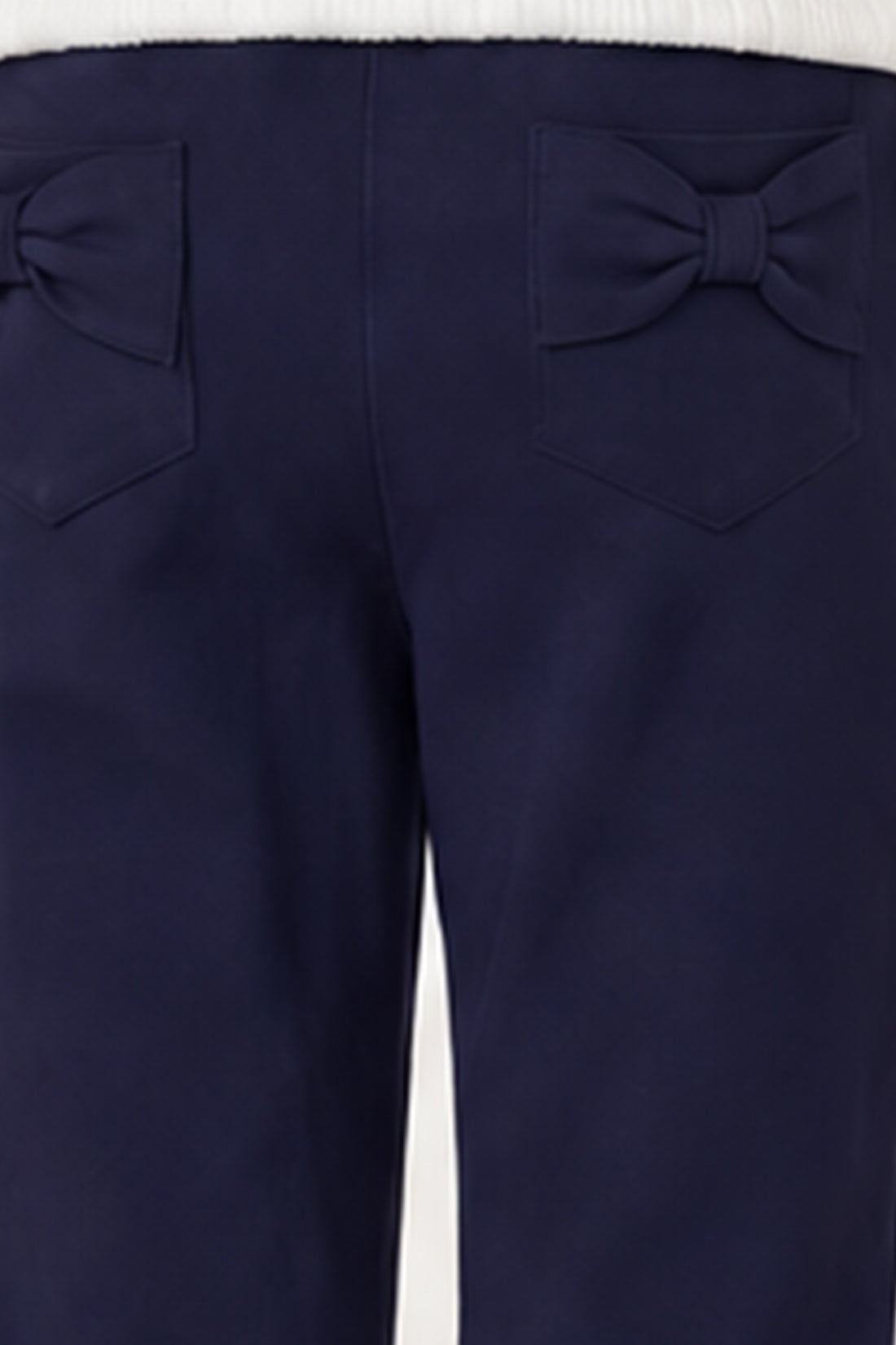 Navy Blue Tencel Ponte Roma Jeggings