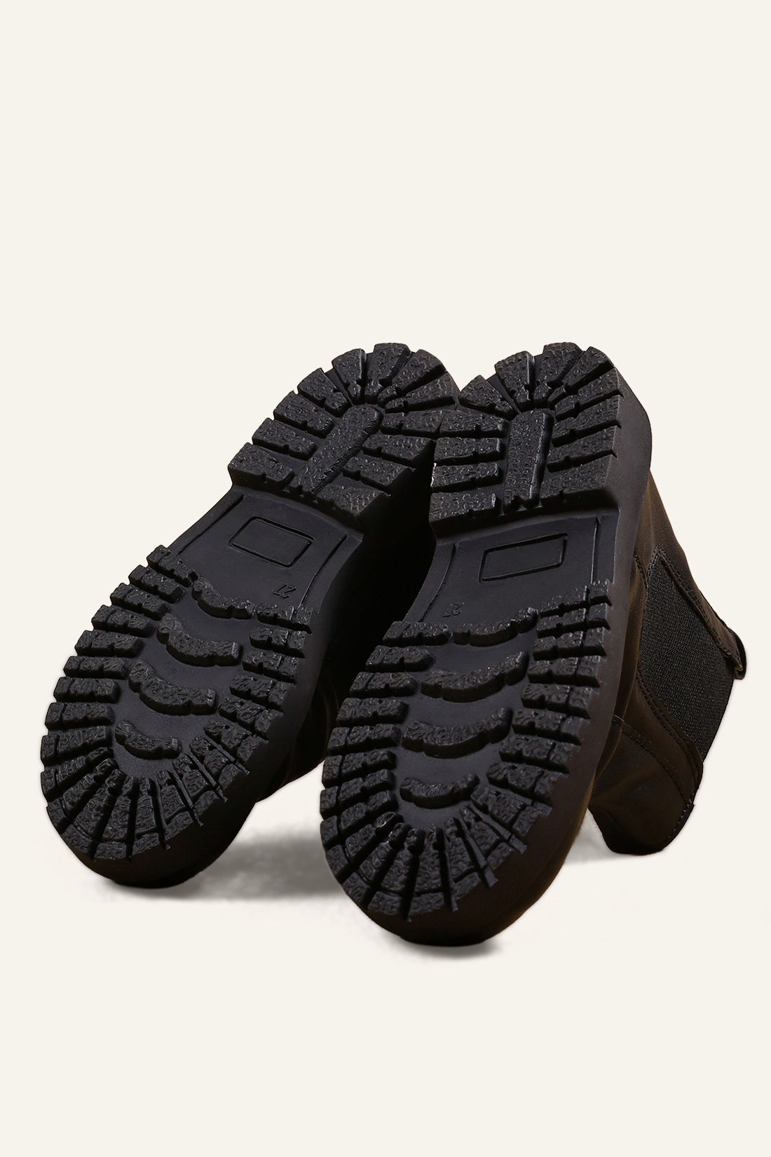 Boys Black Solid Boots