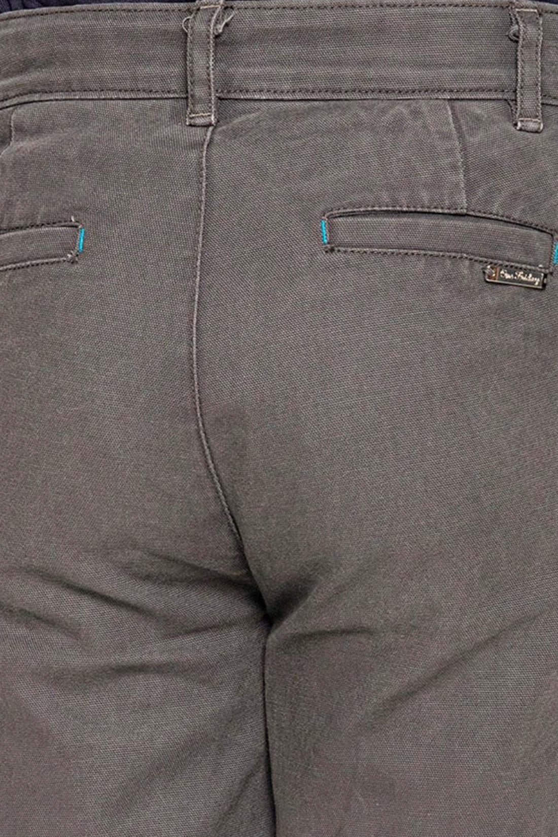 Boys Grey Straight Fit Trouser