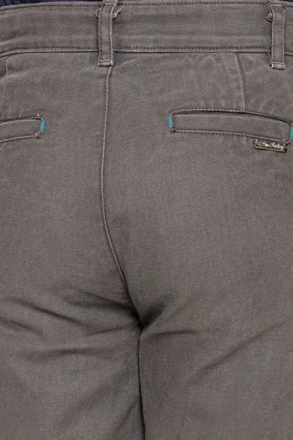 Boys Grey Straight Fit Trouser