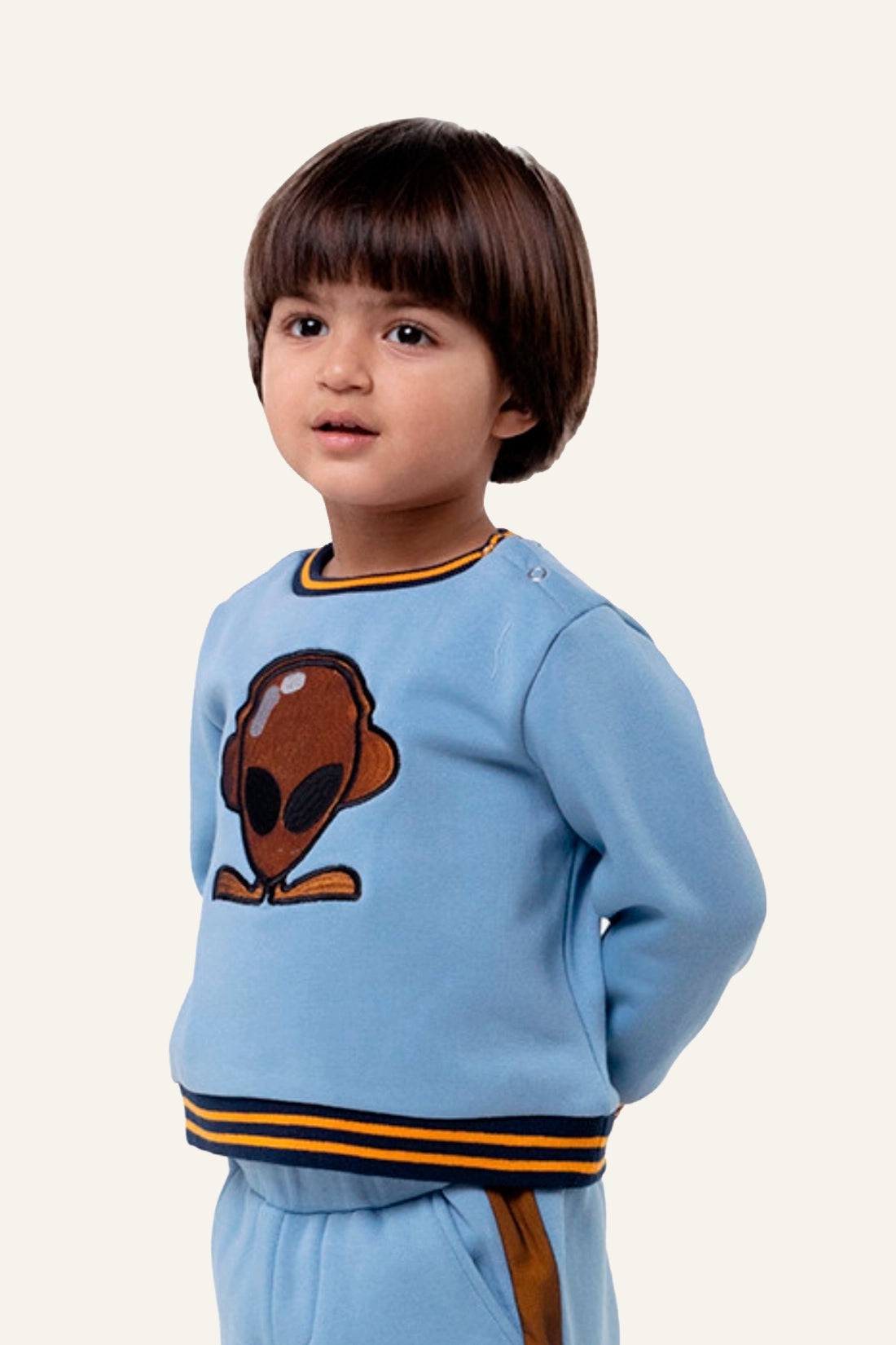 बेबी बॉयज़ न्यू बोर्न आइस ब्लू एलियन ट्रैक सूट