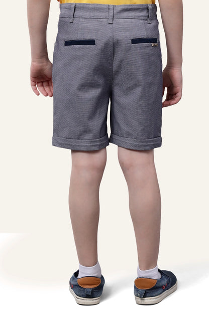 Boys Blue Abstract Short